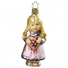 NEW - Inge Glas Glass Ornament - Gretel's Lebkuchen